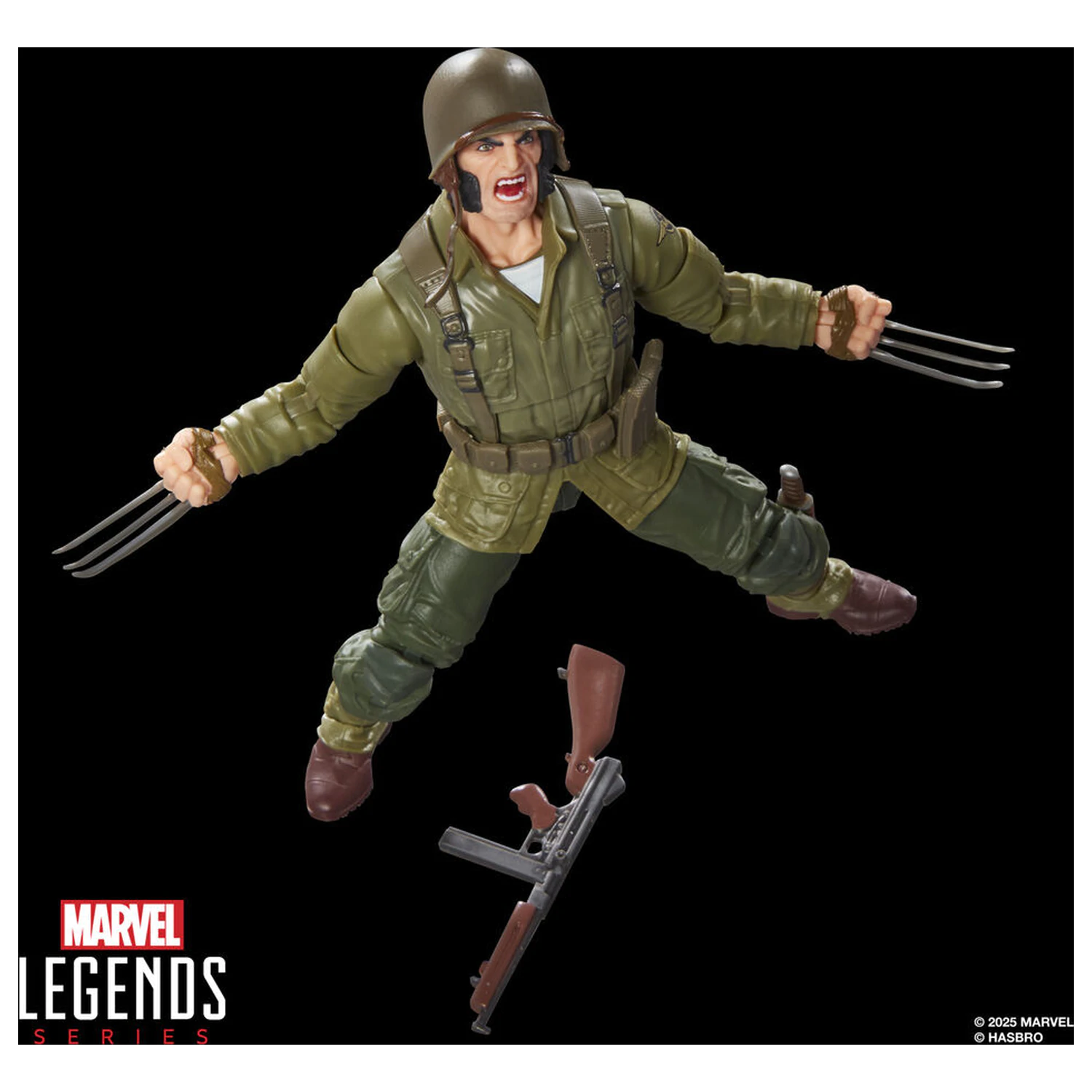 Marvel Legends Series Wolverine Wwil Logan figura 15cm fotografija izdelka