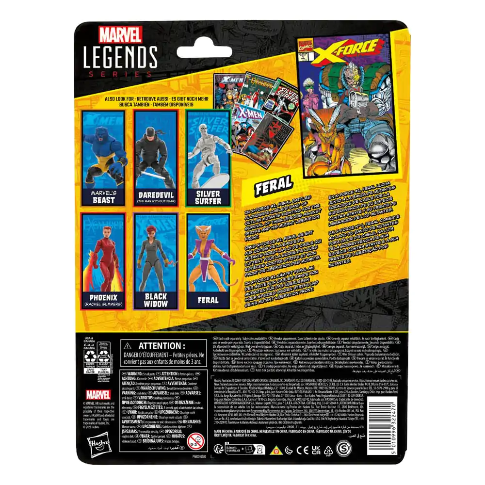 Marvel Legends Series X-Force Feral figura 15cm fotografija izdelka