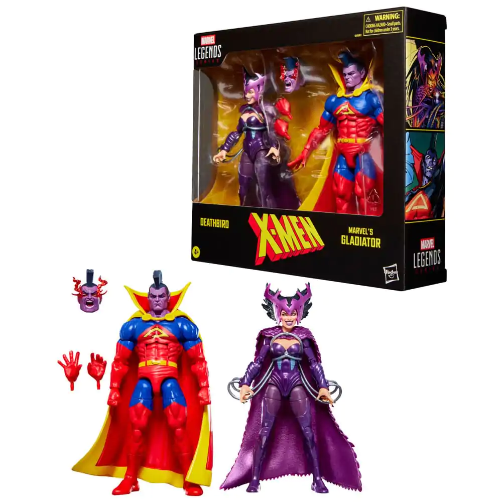 Marvel Legends Series X-Men Deathbird & Marvel's Gladiator paket 2 figur 15cm fotografija izdelka
