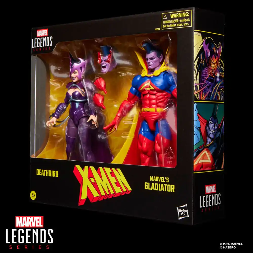 Marvel Legends Series X-Men Deathbird & Marvel's Gladiator paket 2 figur 15cm fotografija izdelka