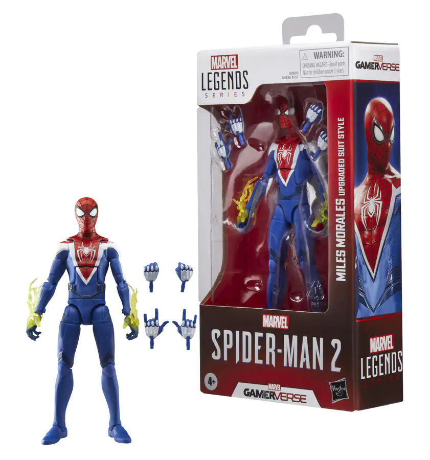 Marvel Legends Spider-Man 2 Miles Morales Izboljšana obleka figura 15 cm fotografija izdelka