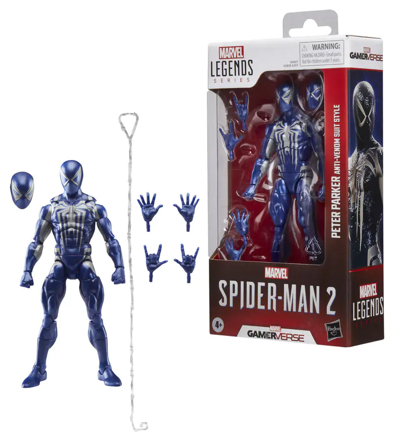 Marvel Legends Spider-Man 2 Peter Parker Anti-Venom Suit Style figura 15 cm fotografija izdelka