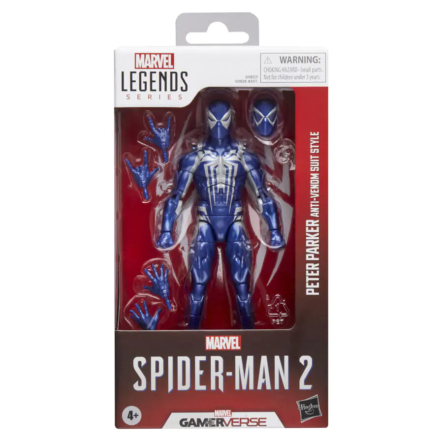 Marvel Legends Spider-Man 2 Peter Parker Anti-Venom Suit Style figura 15 cm fotografija izdelka