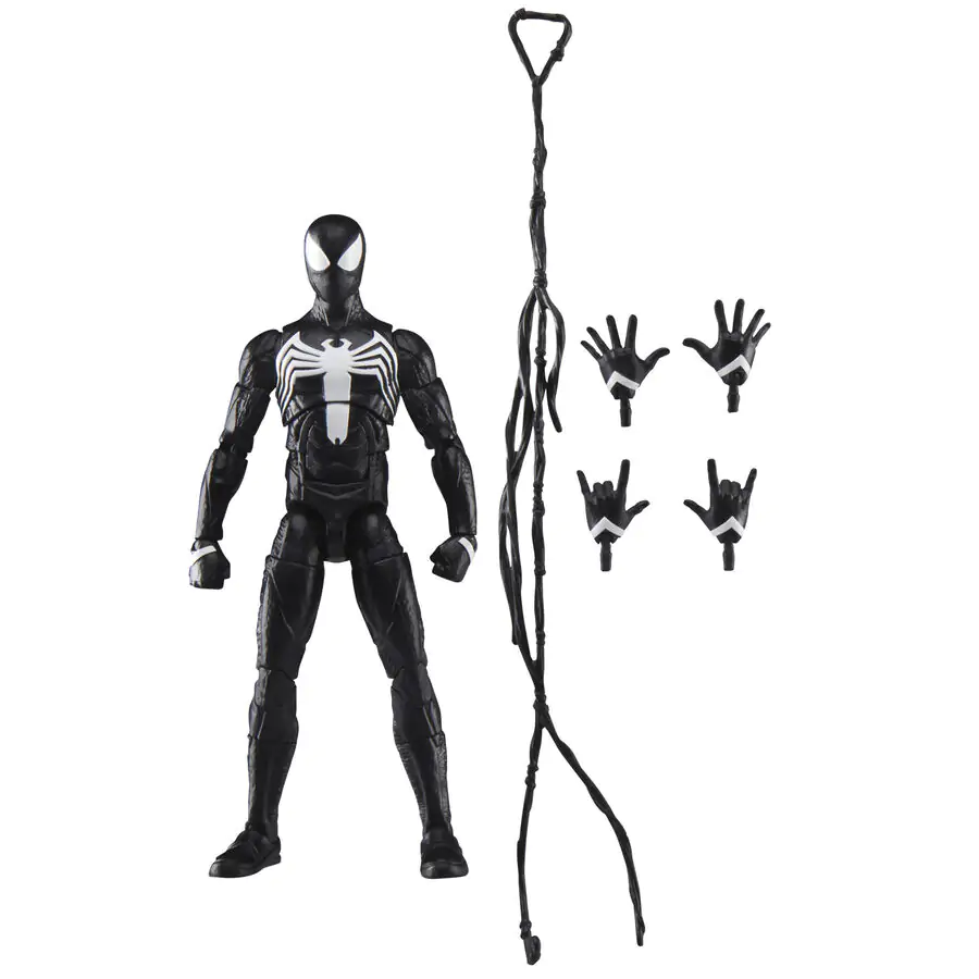 Marvel Legends Spider-Man 2 Peter Parker Black Suit figura 15 cm fotografija izdelka