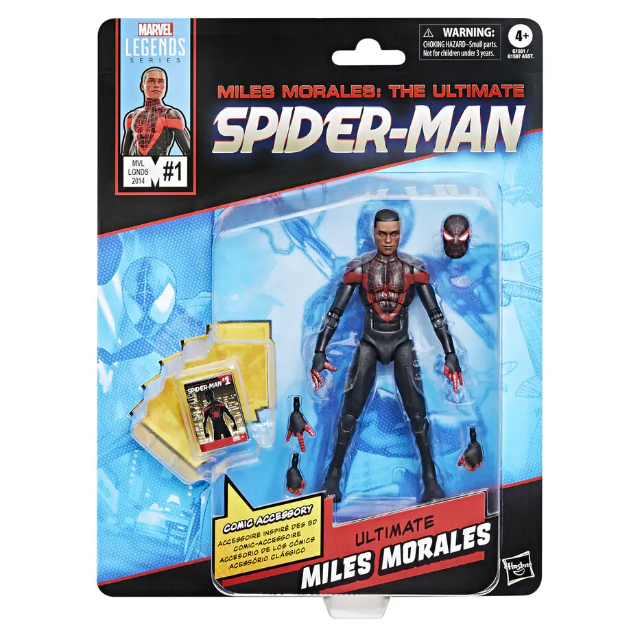 Marvel Legends Spider-Man Miles Morales Ultimate figura 15 cm fotografija izdelka