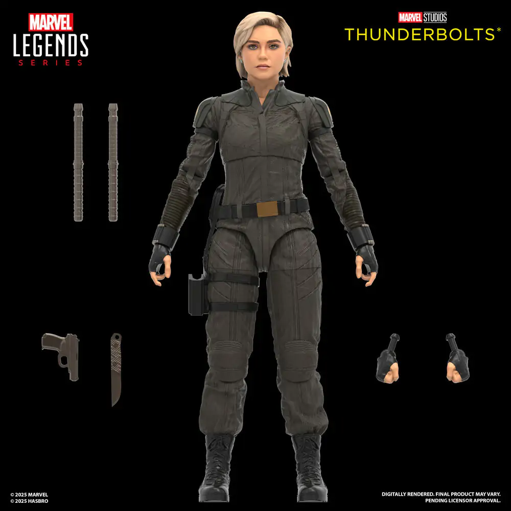 Marvel Legends Thunderbolts Yelena Belova & Red Guardian paket 2 figuri fotografija izdelka