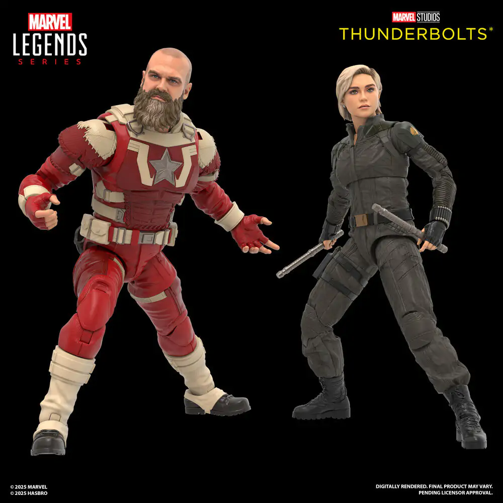 Marvel Legends Thunderbolts Yelena Belova & Red Guardian paket 2 figuri fotografija izdelka