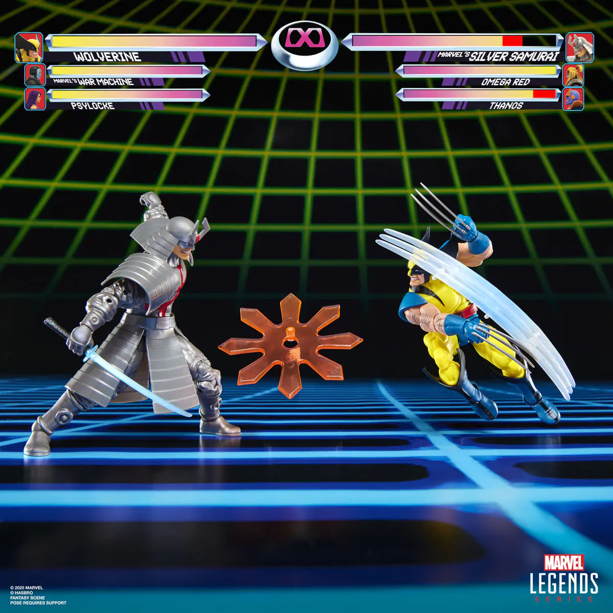 Marvel Legends Wolverine & Silver Samurai Gameverse paket 2 figuri 15 cm fotografija izdelka