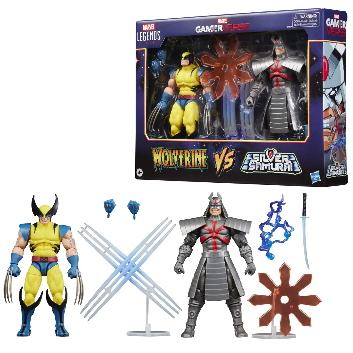 Marvel Legends Wolverine & Silver Samurai Gameverse paket 2 figuri 15 cm fotografija izdelka