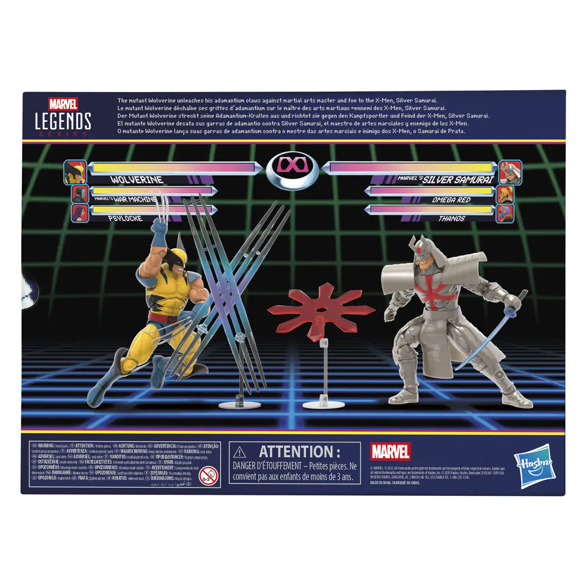 Marvel Legends Wolverine & Silver Samurai Gameverse paket 2 figuri 15 cm fotografija izdelka