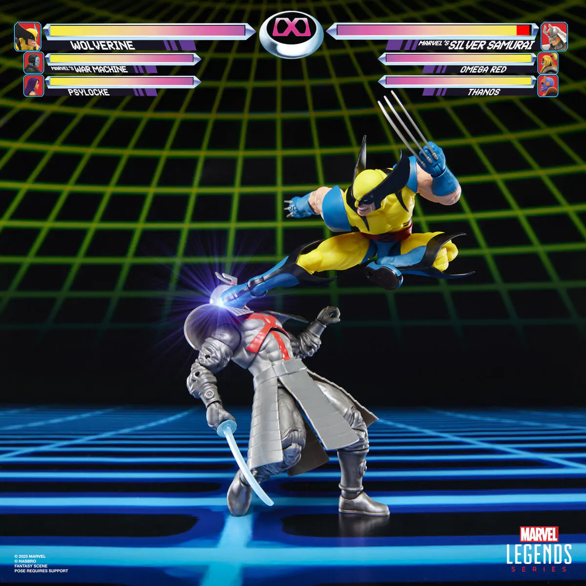Marvel Legends Wolverine & Silver Samurai Gameverse paket 2 figuri 15 cm fotografija izdelka