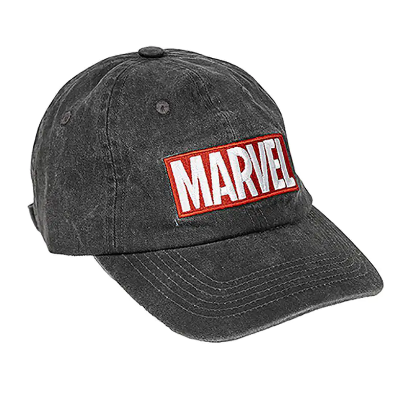 Marvel Baseball Kapa s šiltom Logo Rdeča in Bela Sprana fotografija izdelka