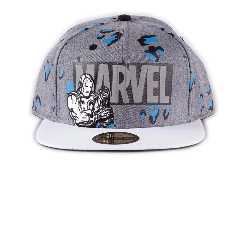 Marvel Snapback kapa s šiltom Logo Retro Classic AOP fotografija izdelka