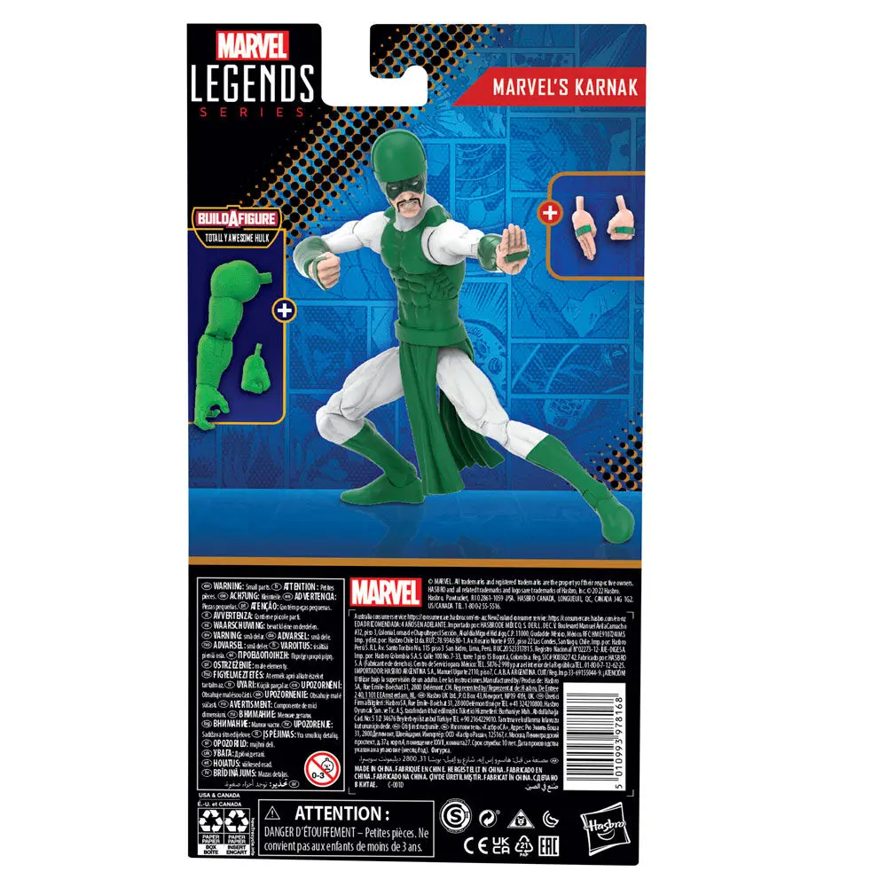 Marvel Legends akcijska figura Marvel's Karnak (BAF: Totally Awesome Hulk) 15 cm fotografija izdelka