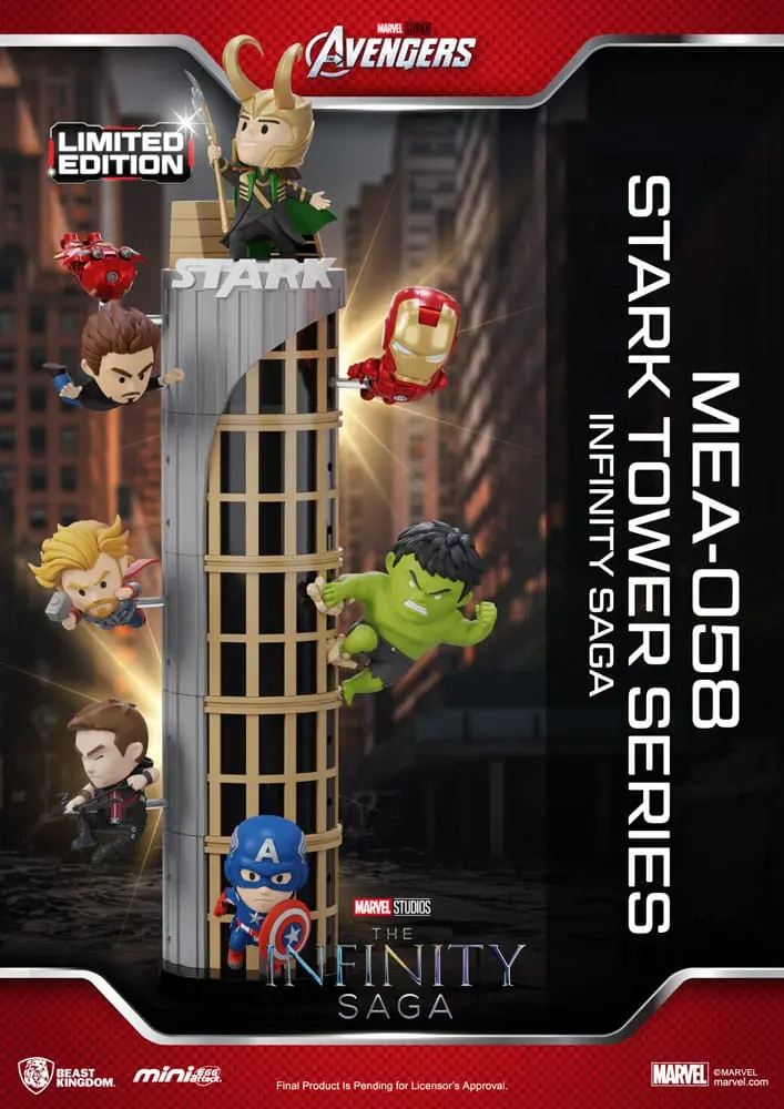 Marvel Mini Egg Attack Figurice The Infinity Saga Stark Tower series Loki 12 cm fotografija izdelka