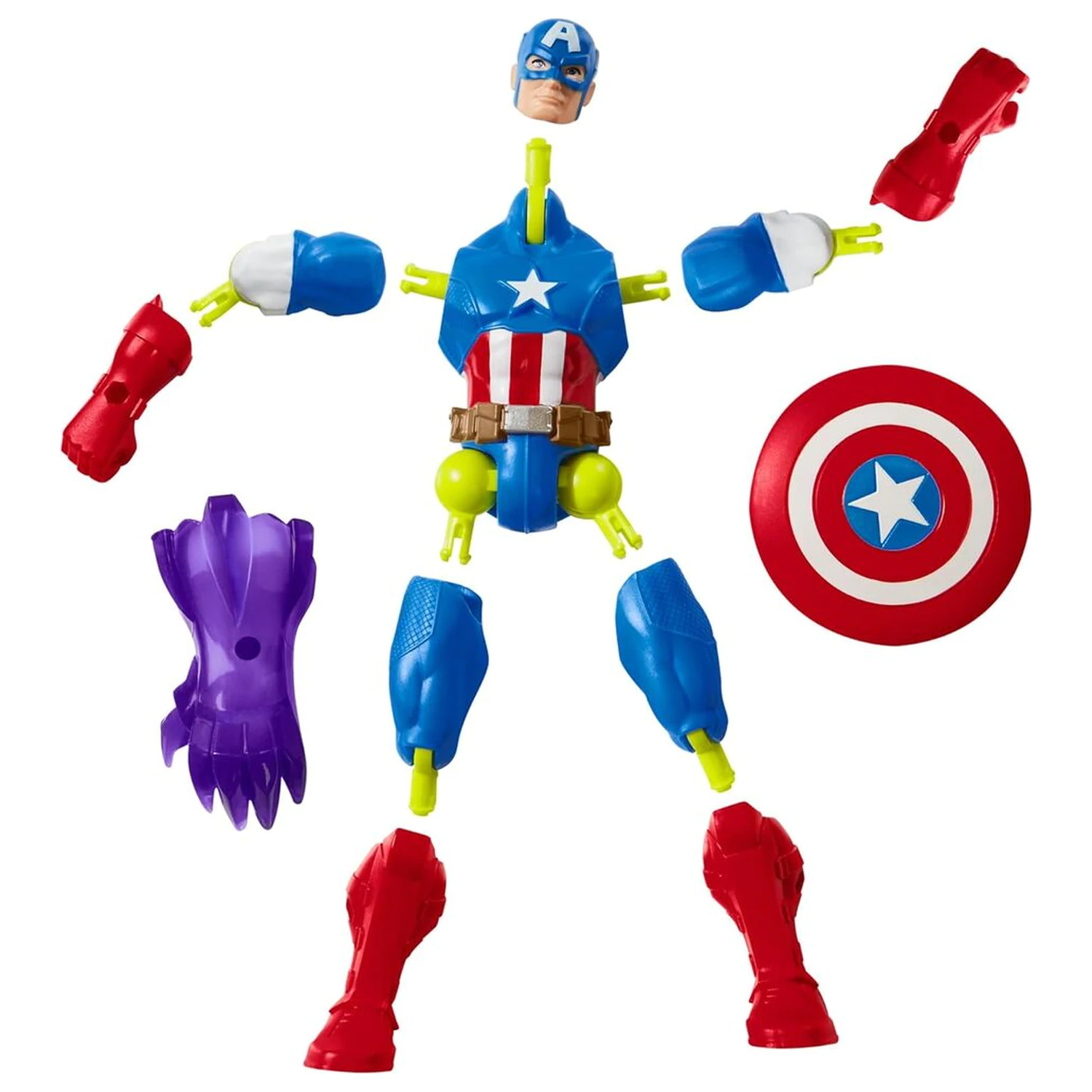 Marvel Mix Mashers figura Captain America 12cm fotografija izdelka