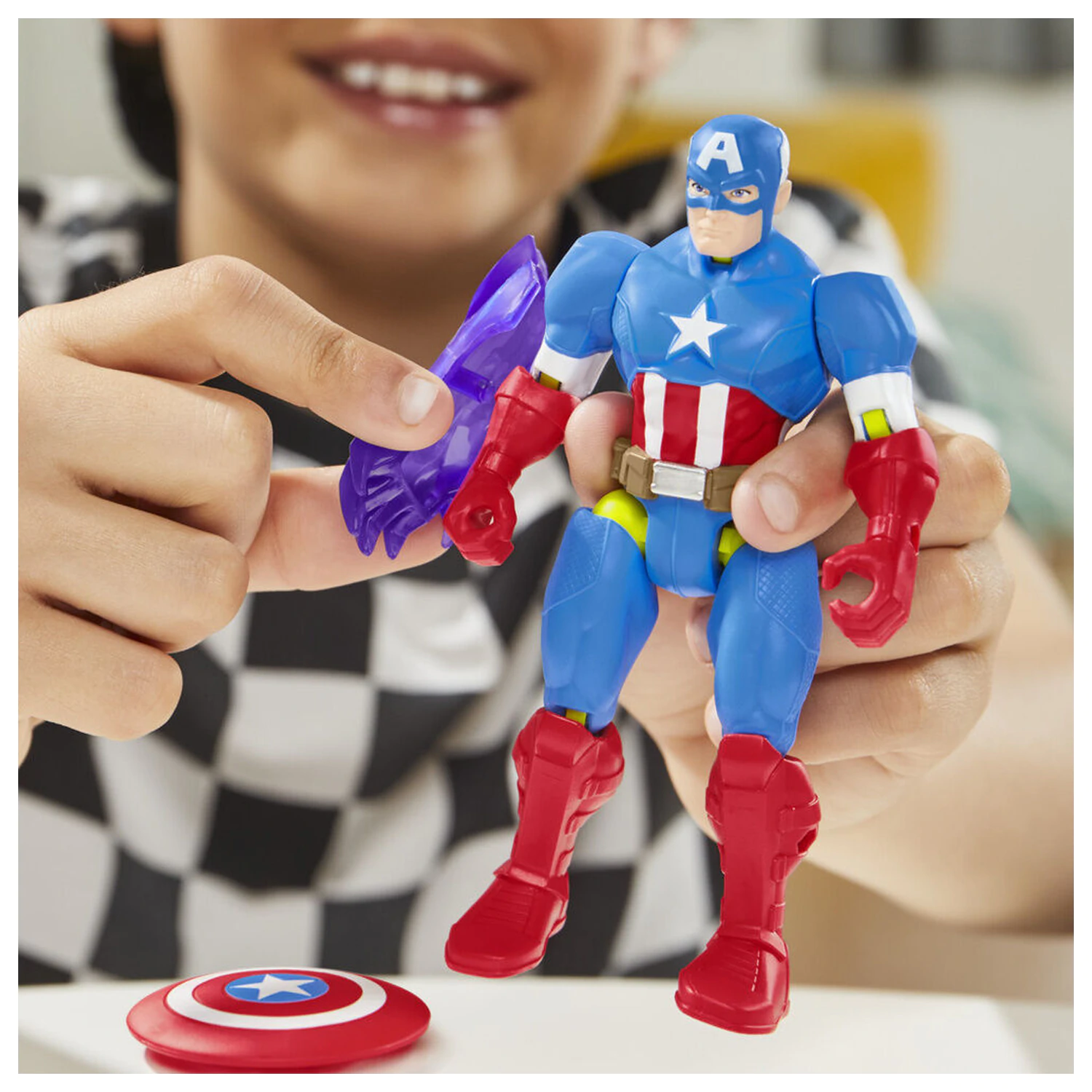 Marvel Mix Mashers figura Captain America 12cm fotografija izdelka