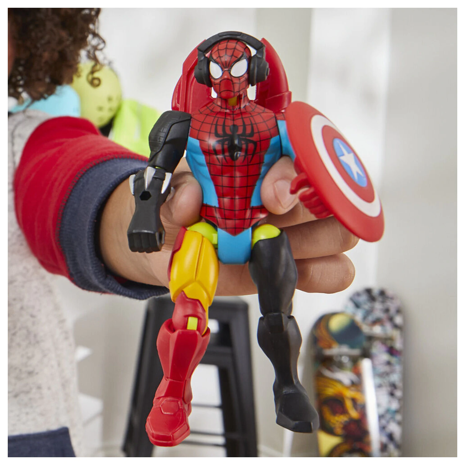 Marvel Mix Mashers Spider-Man figura 12 cm fotografija izdelka