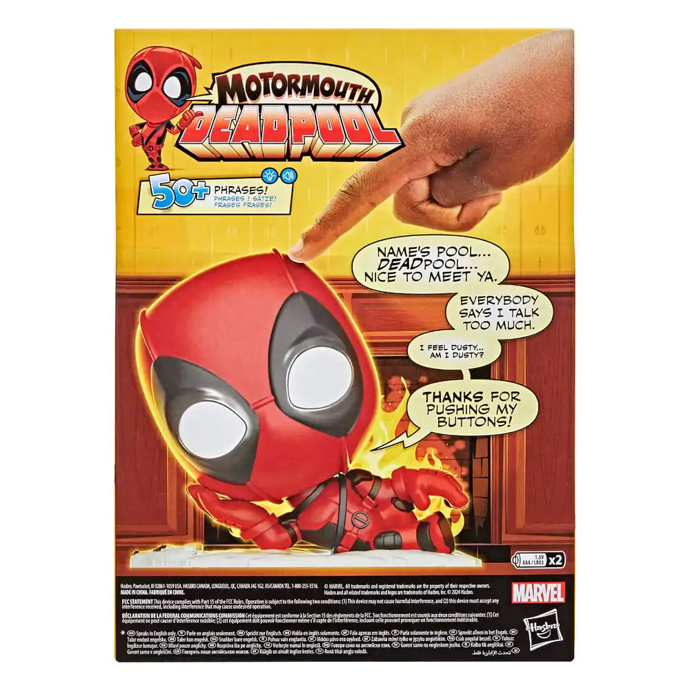 Marvel Electronic Figura Motormouth Deadpool 13 cm fotografija izdelka