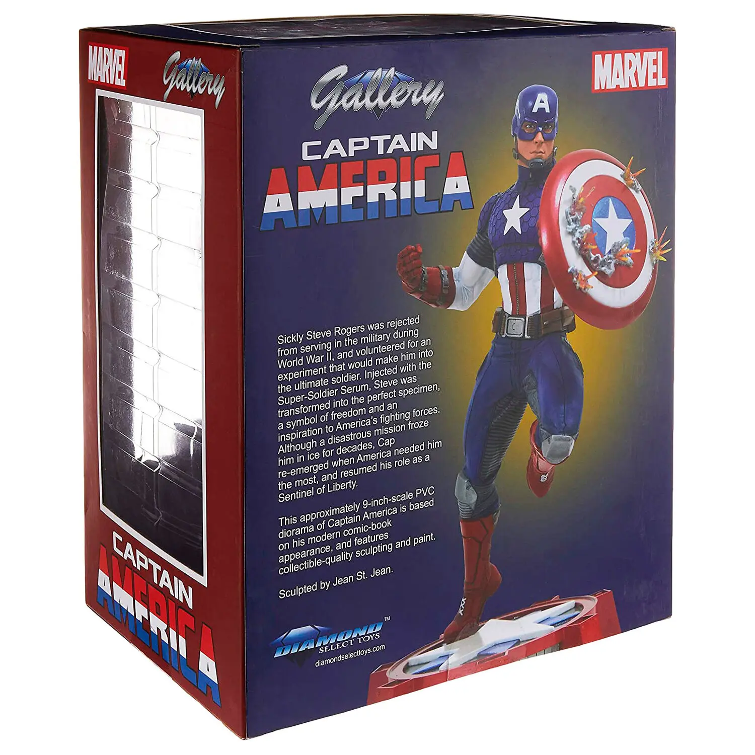 Marvel NOW! Marvel Gallery PVC Kip Captain America 23 cm fotografija izdelka