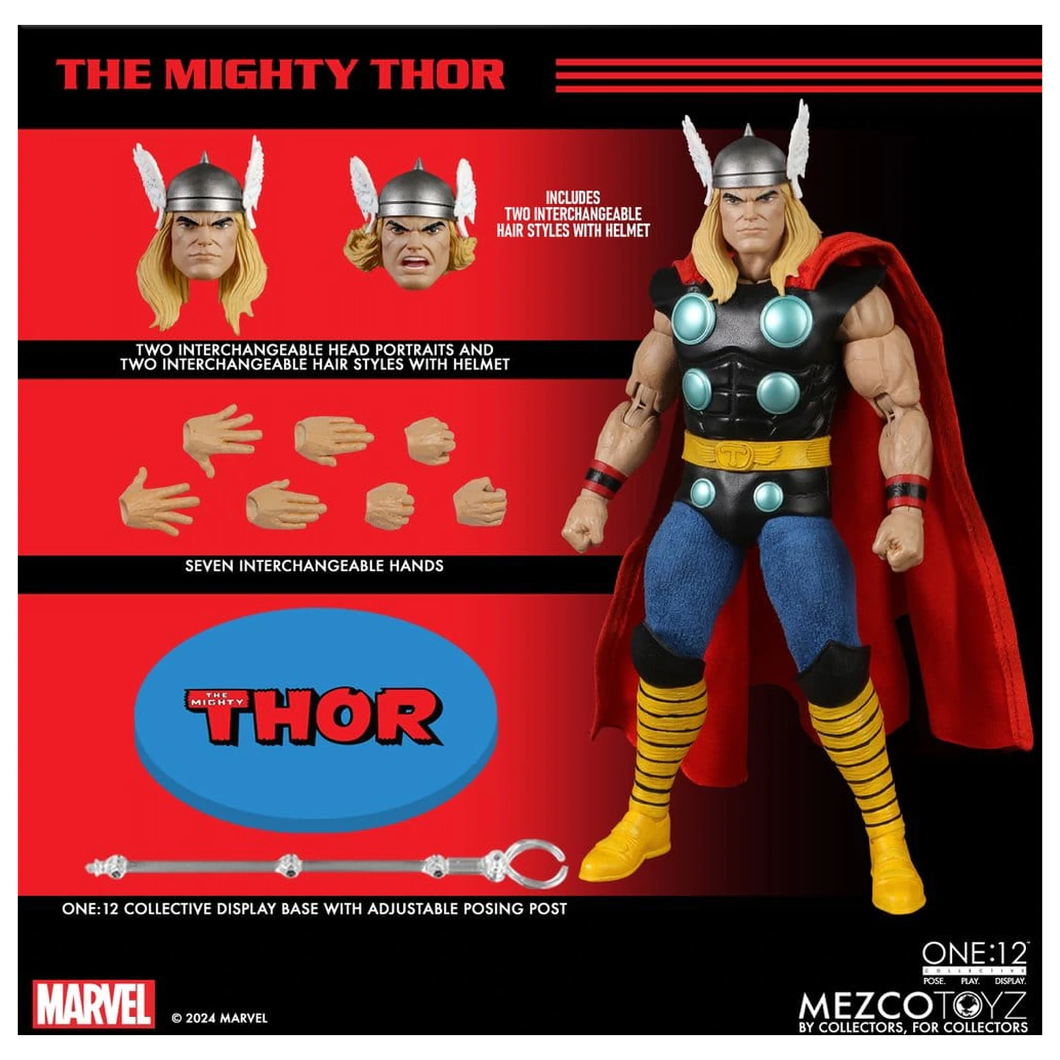 Marvel One:12 Collective akcijska figura 1/12 The Mighty Thor 17 cm fotografija izdelka