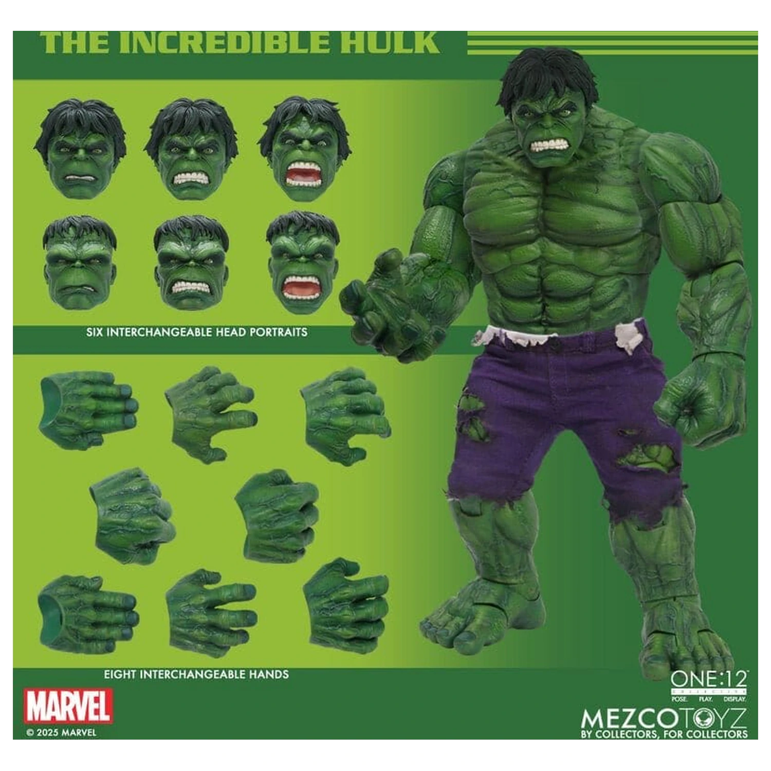 Marvel One:12 Collective akcijska figura 1/12 Hulk 19 cm fotografija izdelka