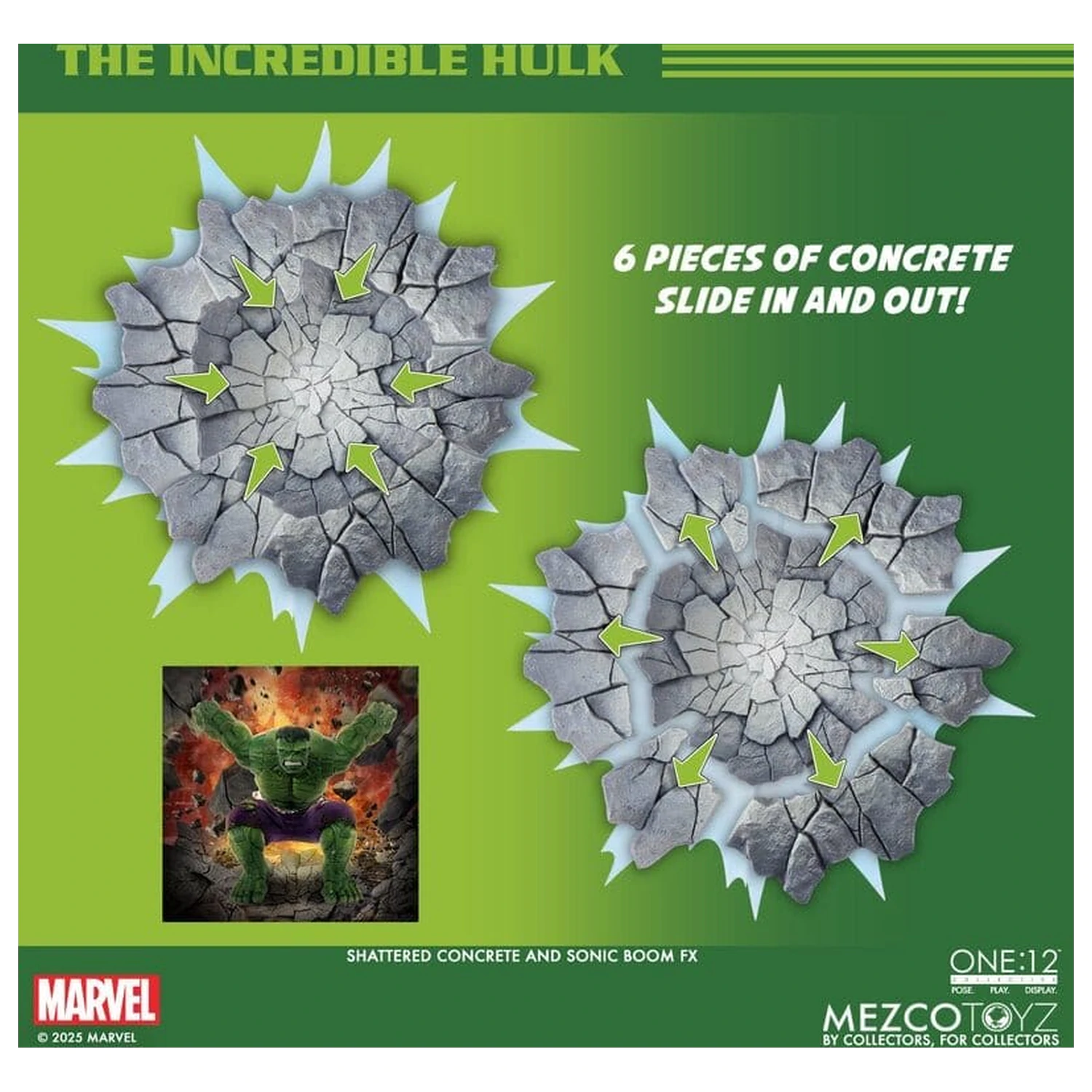 Marvel One:12 Collective akcijska figura 1/12 Hulk 19 cm fotografija izdelka