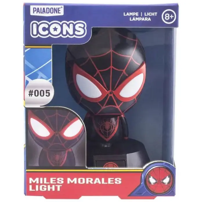 Spider-Man Icon Lučka Miles Morales fotografija izdelka