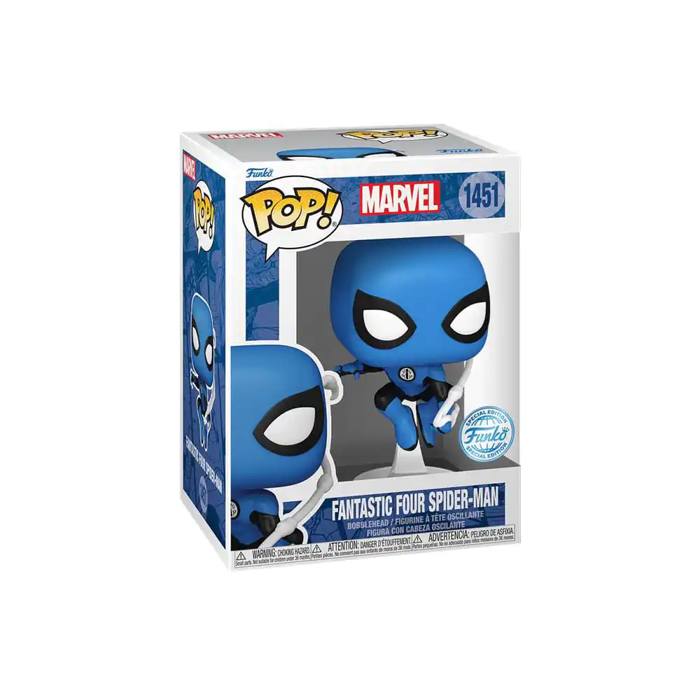 Marvel Pop! Fantastic Four Vinyl Figura Spider-Man Blue Suit Special Edition 10 cm fotografija izdelka