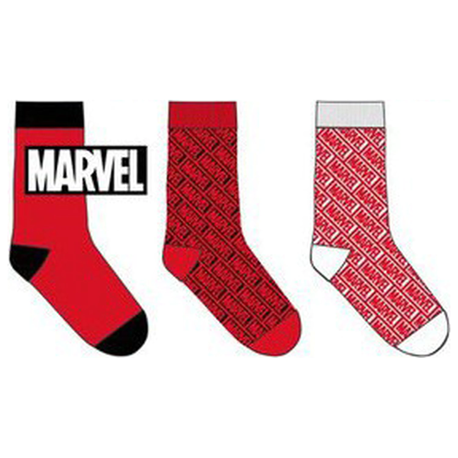 Marvel Red moške nogavice 43/46 fotografija izdelka