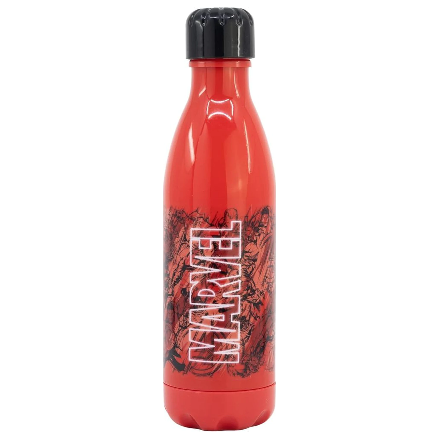 Marvel Rdeča plastična steklenica za vodo z navojnim zamaškom 660 ml fotografija izdelka