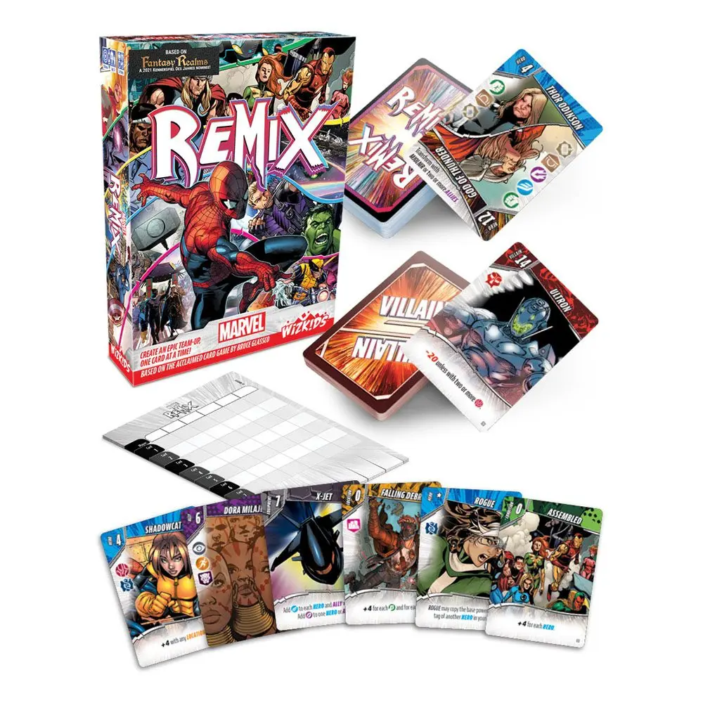 Marvel: Remix Card Game *Angleška verzija* fotografija izdelka