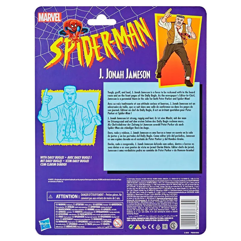 Marvel Retro Collection Spiderman J. Jonah Jameson figura 15cm fotografija izdelka