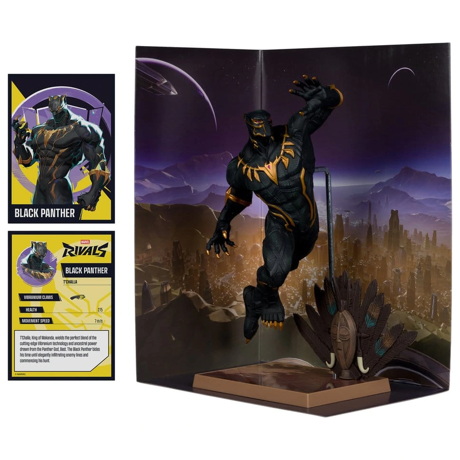 Marvel Rivals 1/6 kip Black Panther 27 cm fotografija izdelka