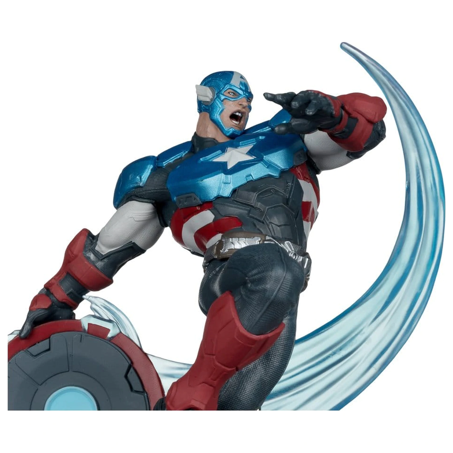 Marvel Rivals Zbirka 1/10 Akcijska figura Captain America 20 cm fotografija izdelka