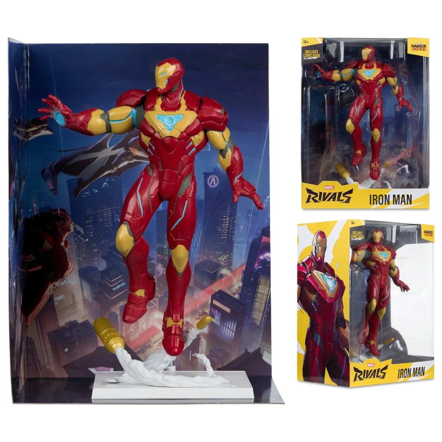 Marvel Rivals Collection 1/6 akcijska figura Iron Man 28 cm fotografija izdelka