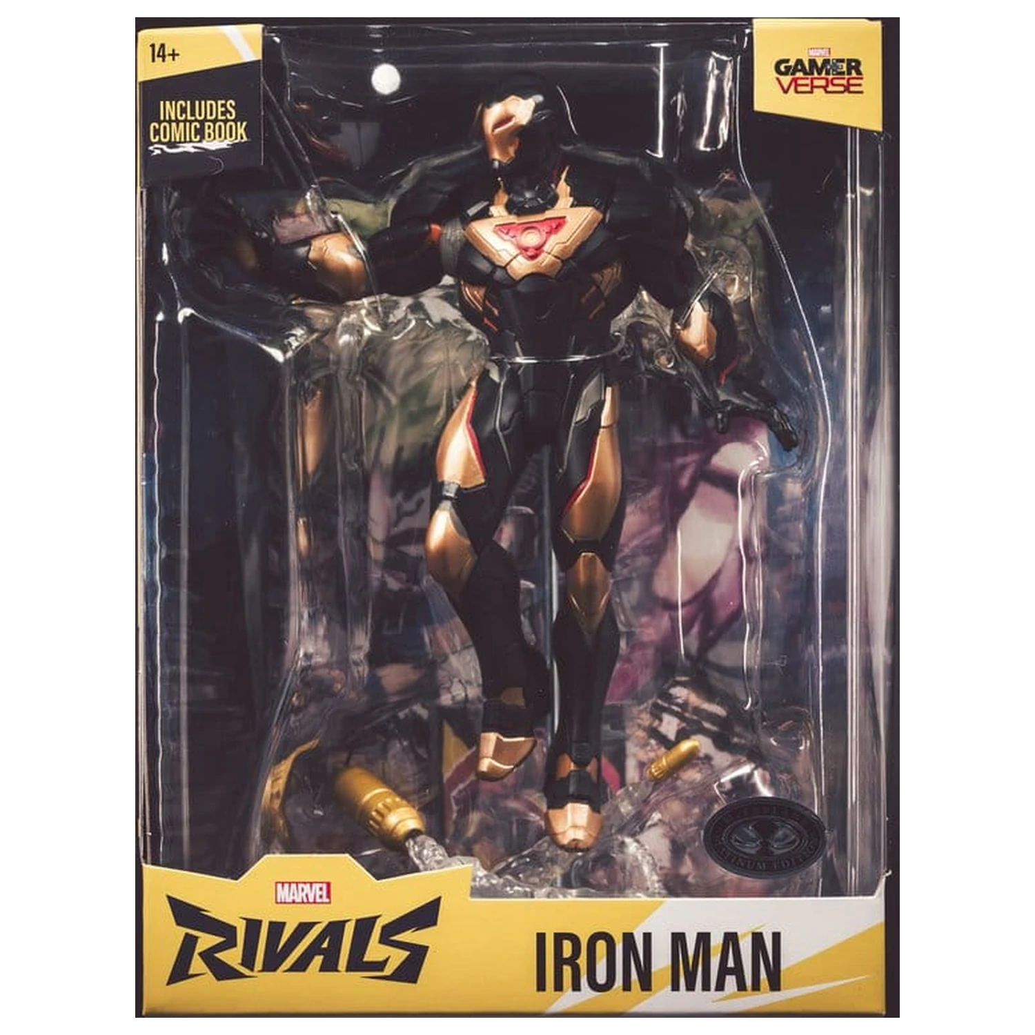 Marvel Rivals Collection Gamerverse 1/6 akcijska figura Iron Man (Platinum Edition) 28 cm fotografija izdelka