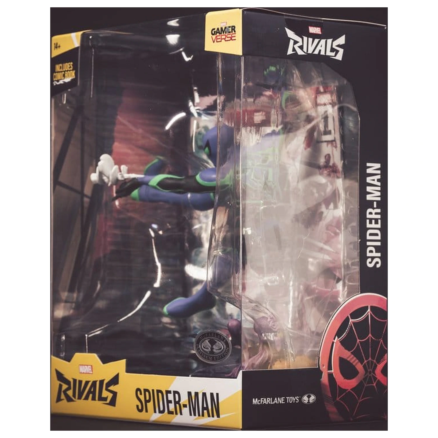 Marvel Rivals Collection Gamerverse 1/6 akcijska figura Spider-Man (Platinum Edition) 26 cm fotografija izdelka