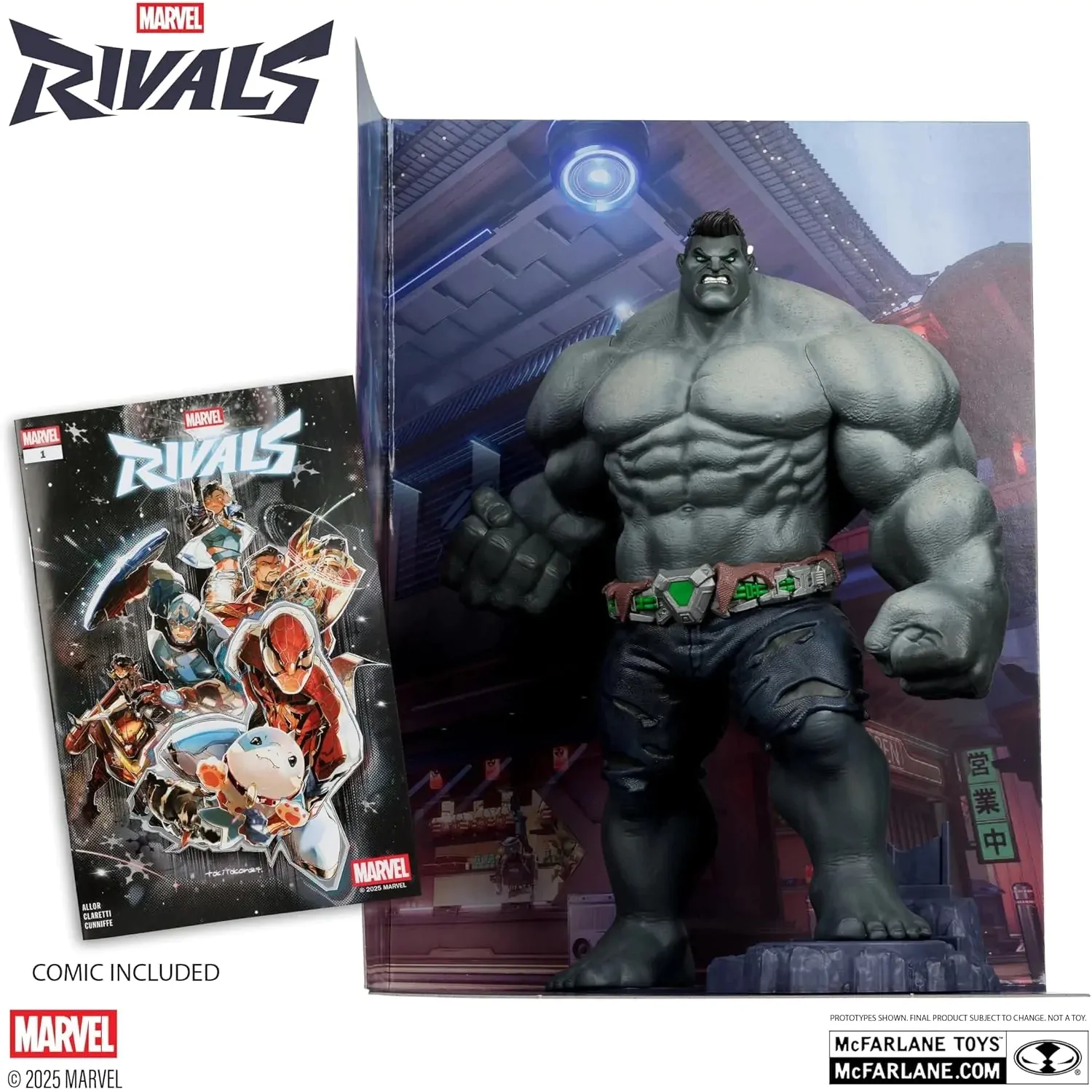 Marvel Rivals Collection 1/6 figurica The Hulk (Chase) 27 cm fotografija izdelka