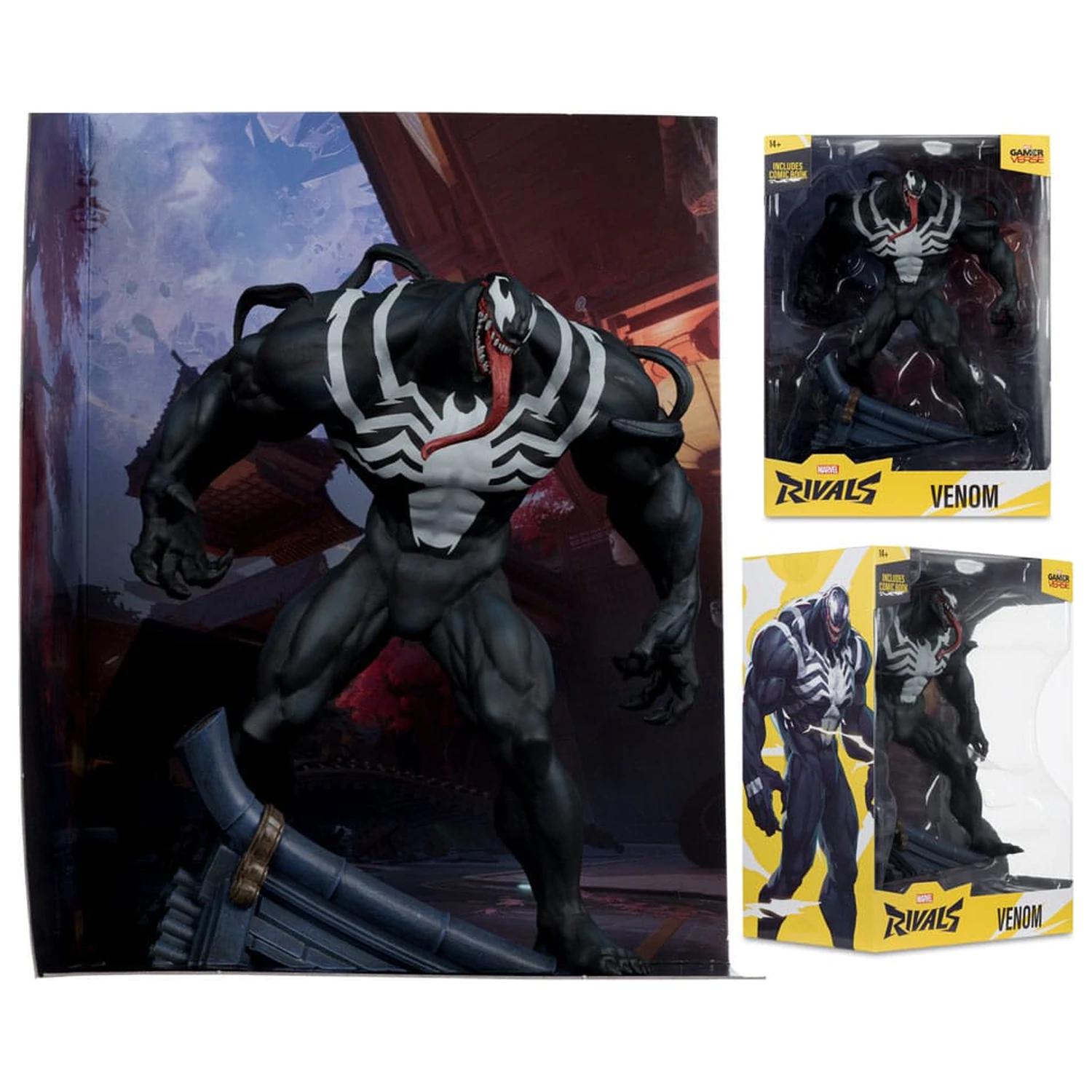 Marvel Rivals zbirka 1/6 akcijska figura Venom 24 cm fotografija izdelka