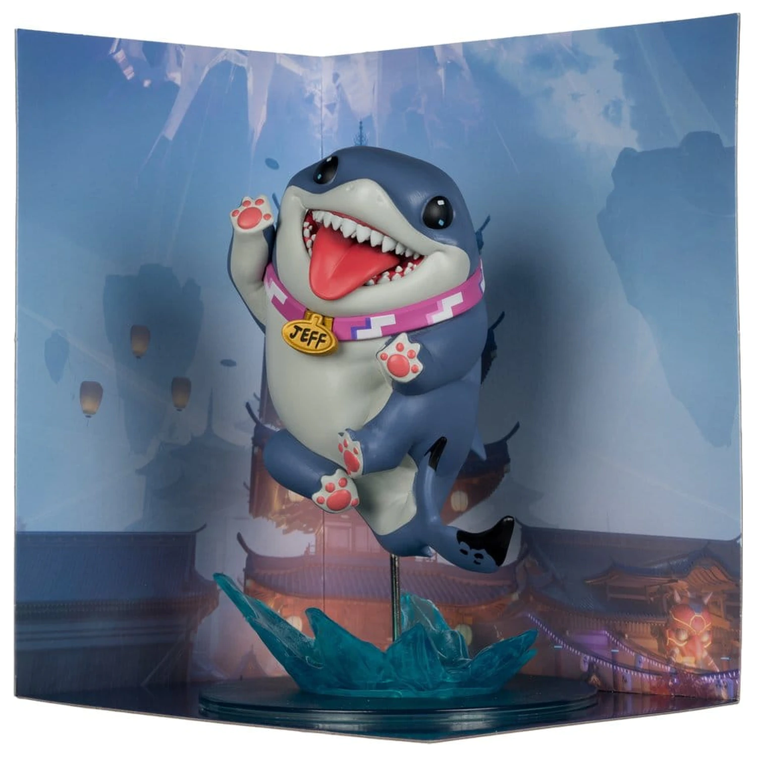 Marvel Rivals Collection Gamerverse 1/10 akcijska figura Jeff The Land Shark 20 cm fotografija izdelka
