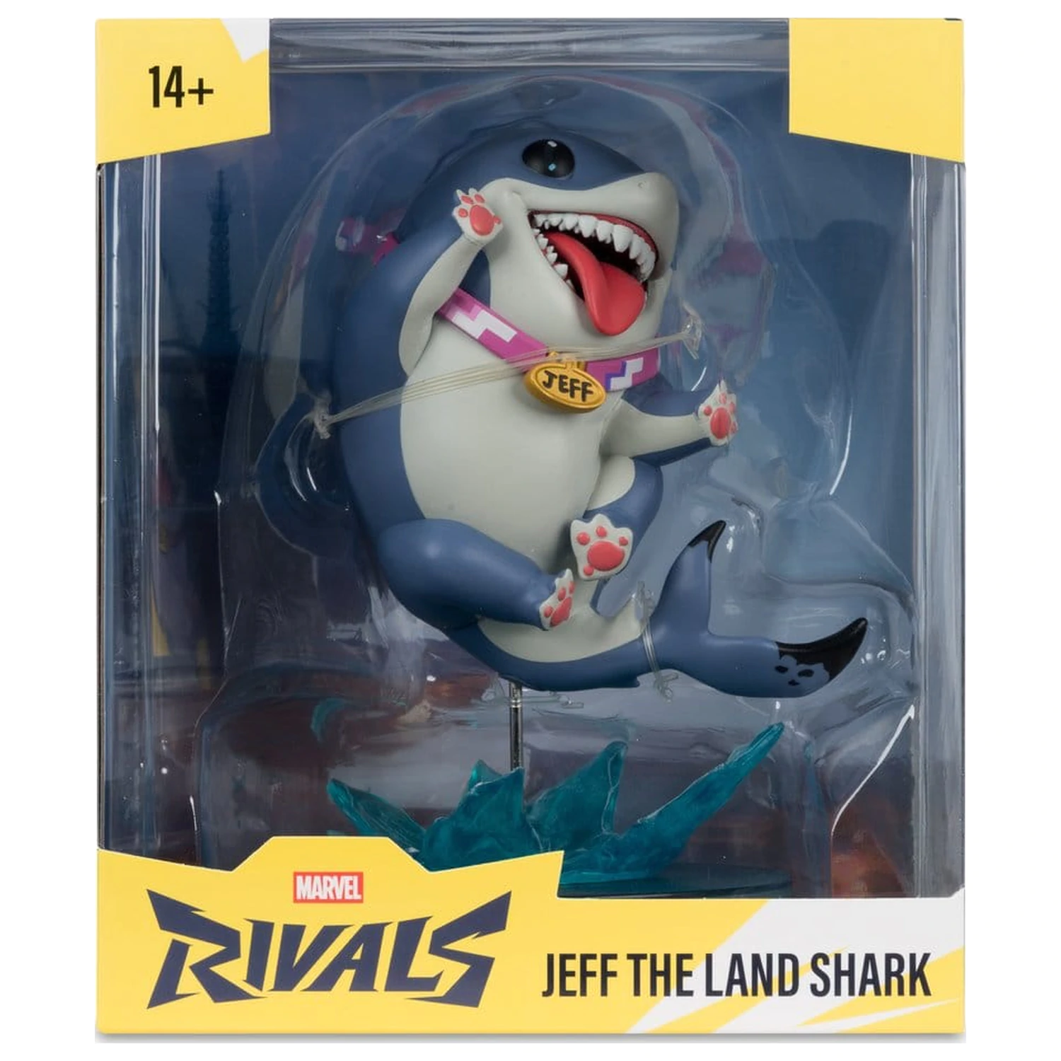 Marvel Rivals Collection Gamerverse 1/10 akcijska figura Jeff The Land Shark 20 cm fotografija izdelka