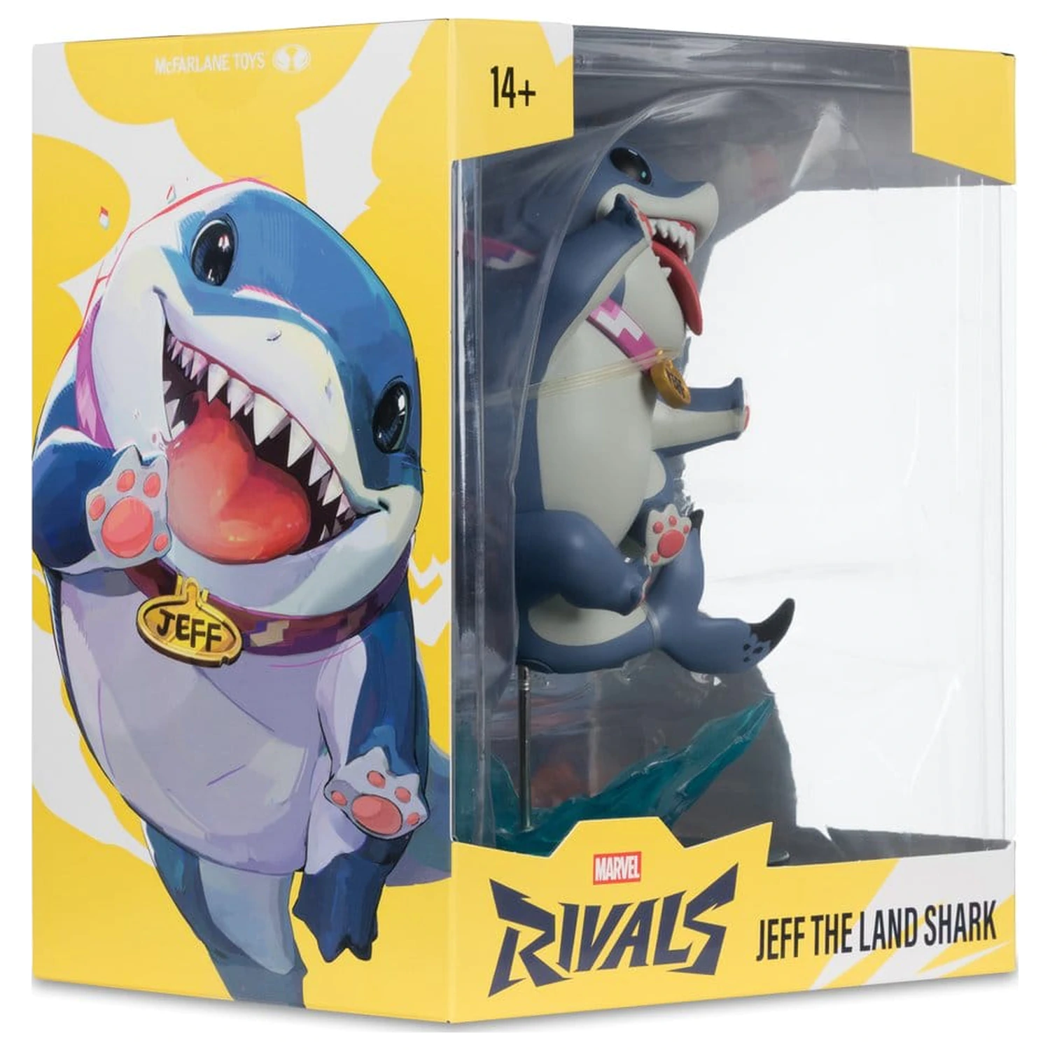Marvel Rivals Collection Gamerverse 1/10 akcijska figura Jeff The Land Shark 20 cm fotografija izdelka