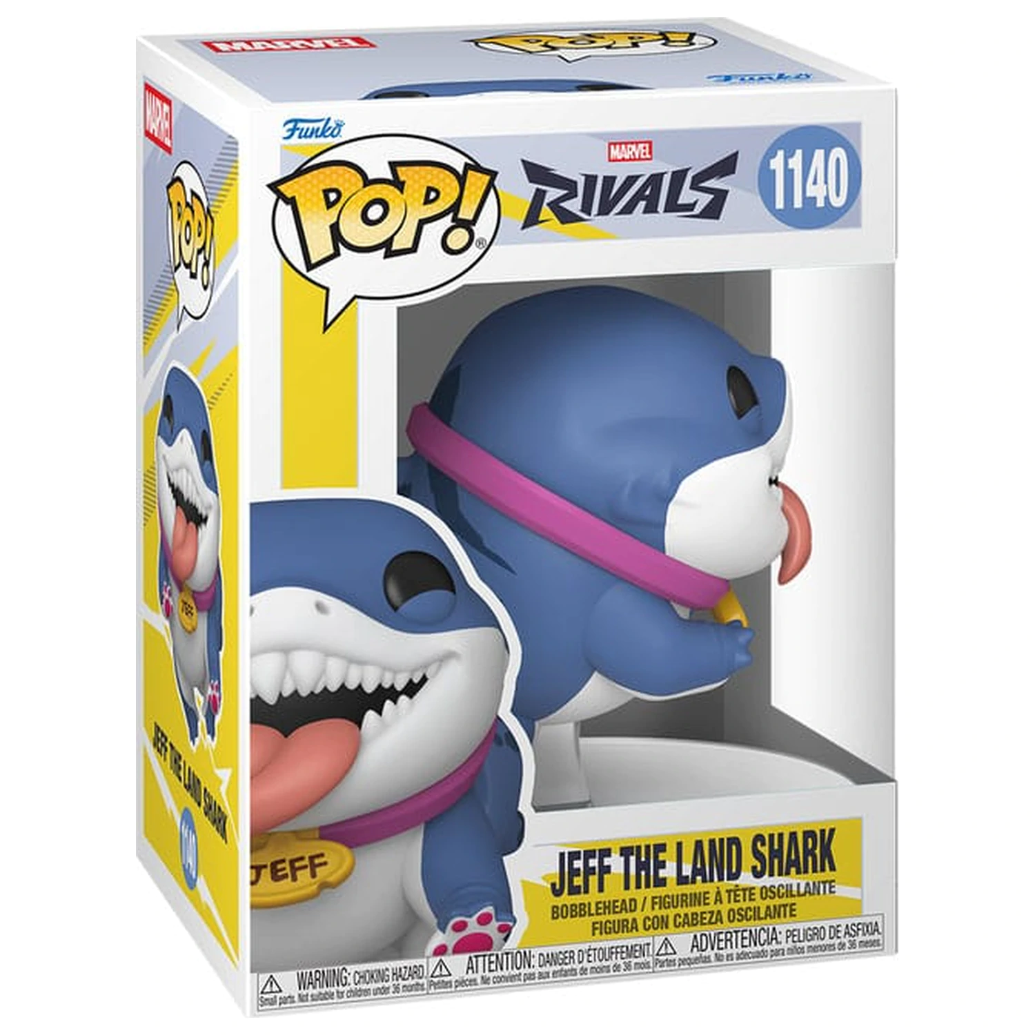 Marvel Rivals Funko POP! vinilna figura Jeff 9 cm fotografija izdelka