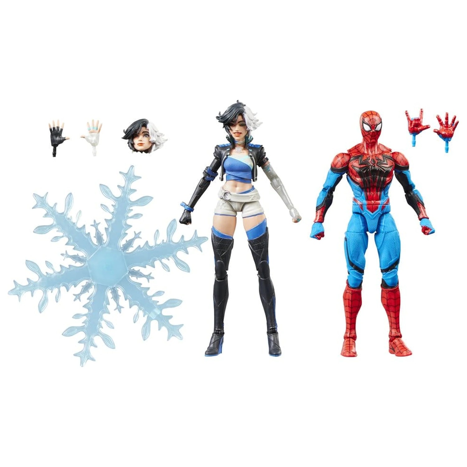 Marvel Rivals Marvel Legends akcijska figura 2-paket Spider-Man & Luna Snow 15 cm fotografija izdelka