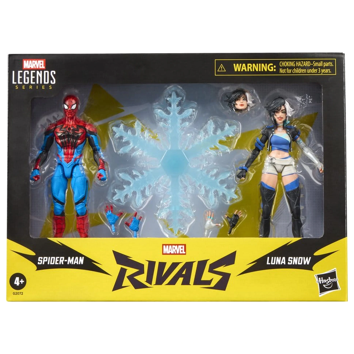Marvel Rivals Marvel Legends akcijska figura 2-paket Spider-Man & Luna Snow 15 cm fotografija izdelka