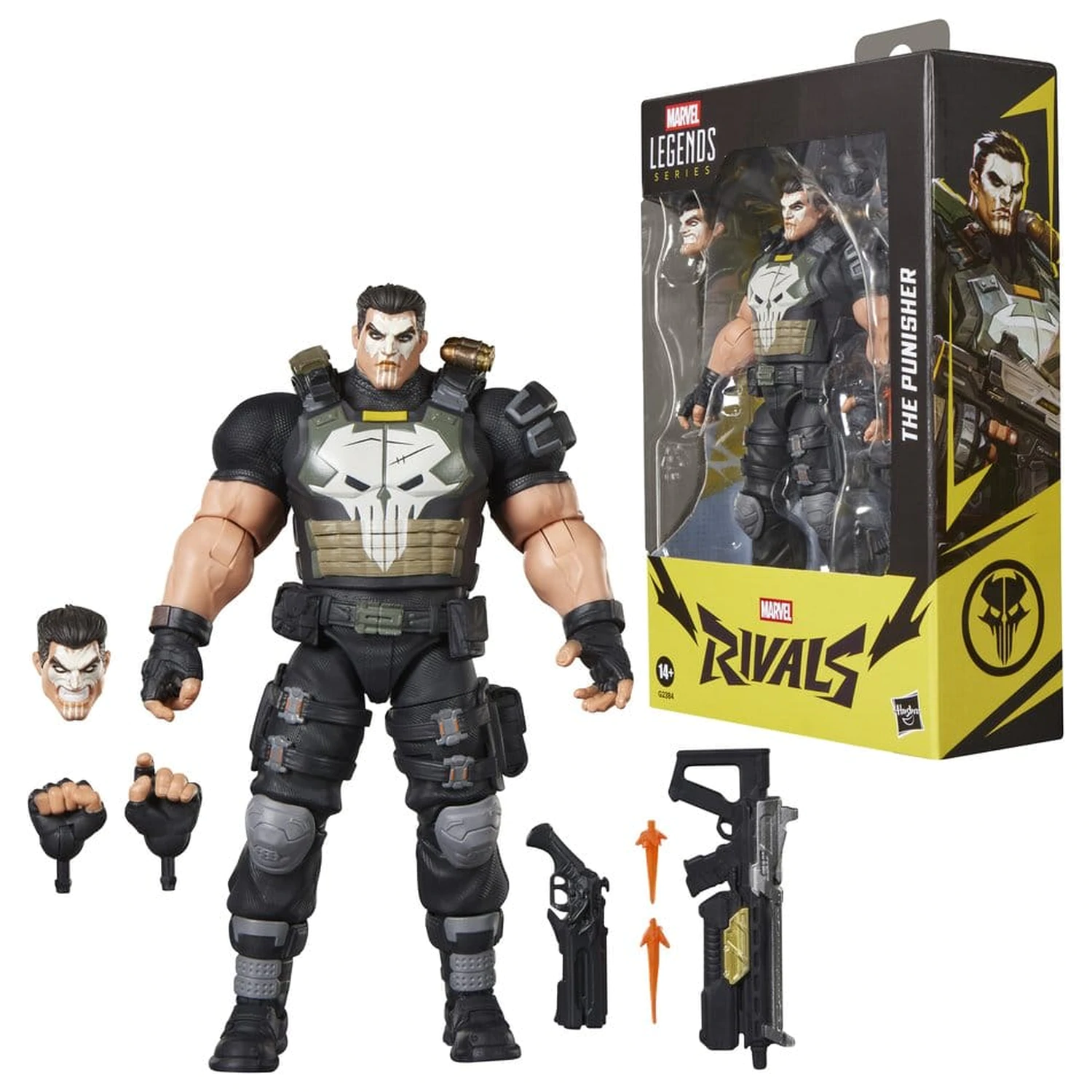 Marvel Rivals Marvel Legends akcijska figura The Punisher 15 cm fotografija izdelka