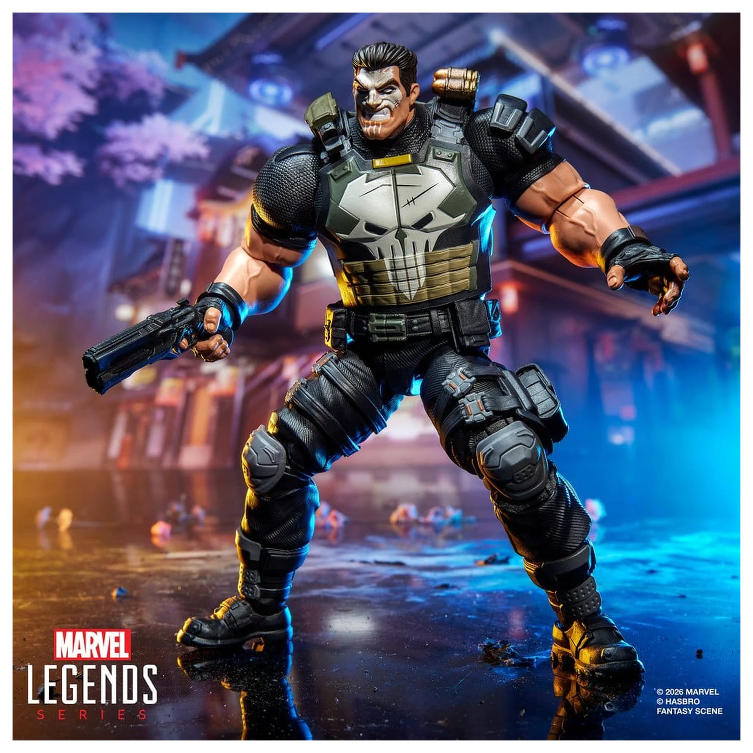 Marvel Rivals Marvel Legends akcijska figura The Punisher 15 cm fotografija izdelka