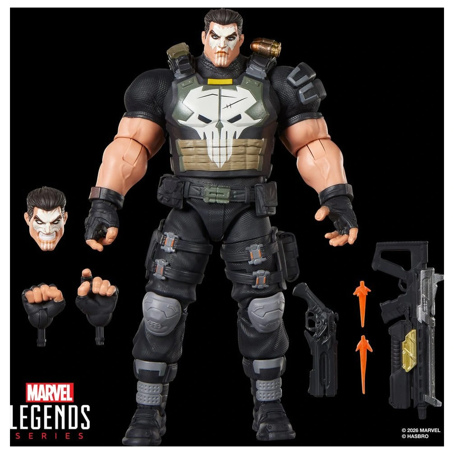 Marvel Rivals Marvel Legends akcijska figura The Punisher 15 cm fotografija izdelka
