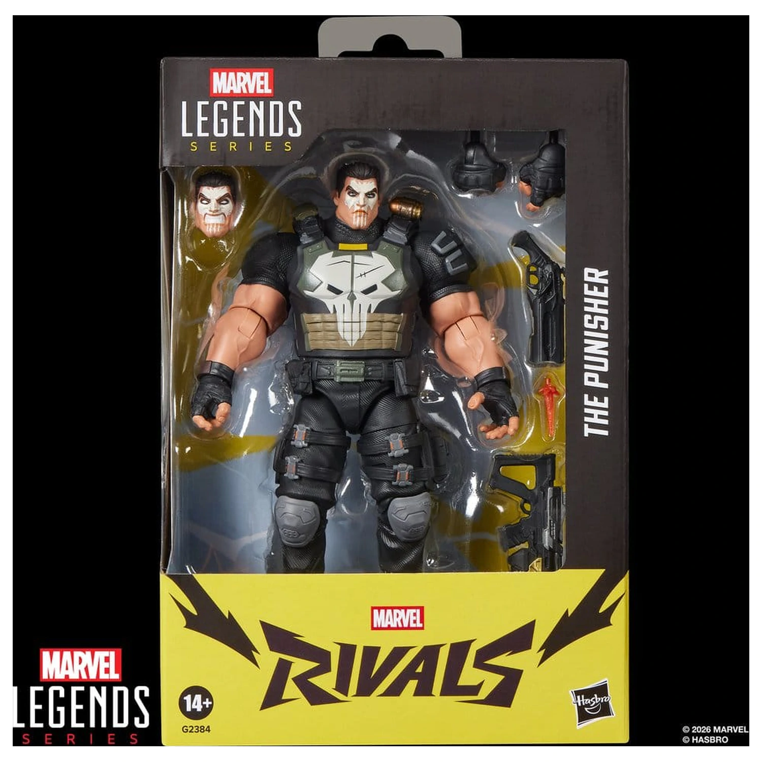 Marvel Rivals Marvel Legends akcijska figura The Punisher 15 cm fotografija izdelka